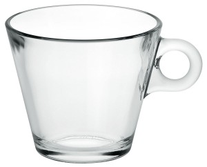 Borgonovo Conic Cappuccino Glass Cup 10oz / 280ml 