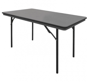 Bolero ABS Folding Banquet Rectangular Table 4ft