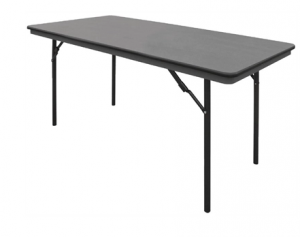 Bolero ABS Folding Banquet Rectangular Table 5ft 
