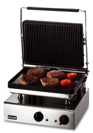 Lincat Heavy Duty Ribbed Grill (Ribbed Upper and Smooth Lower Plates) 3kW