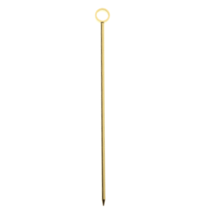 Barfly Circle Top Gold Plated Cocktail Picks 
