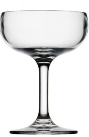 Lucent Polycarbonate Coupe Cocktail Glasses 7oz / 21cl 