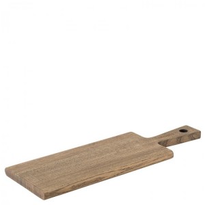 Dakota Handled Ash Wood Serving Board 25.5cm 