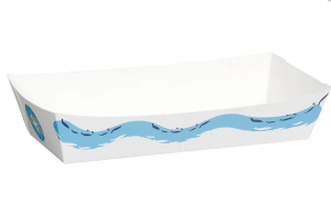 Edenware Disposable White Large Fish and Chip Box 
