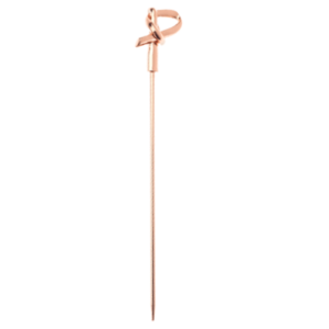 Barfly Copper Plated Bamboo Knot Top Cocktail Picks 