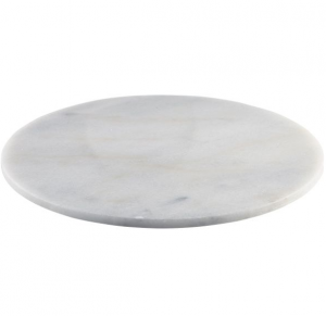 White Marble Platter 33cm 