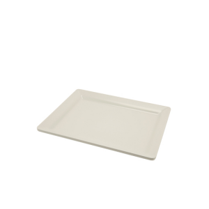 White Melamine Platter GN 1/2 32 x 26cm