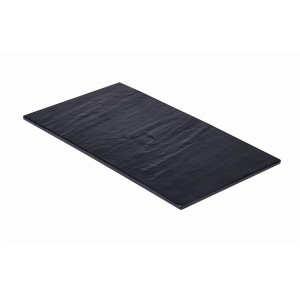 Melamine Black Slate Effect Platter GN 1/3 32.5 x 17.5cm
