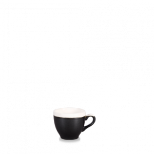 Churchill Monochrome Espresso Cup Onyx Black 10cl / 3.5oz