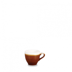 Churchill Monochrome Espresso Cup Cinnamon Brown 10cl / 3.5oz