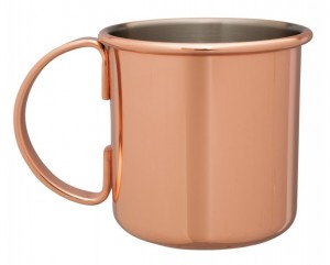 Mezclar Moscow Mule Copper Straight Mug 500ml 