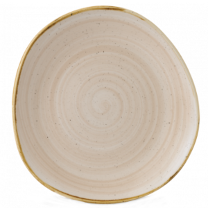 Churchill Stonecast Nutmeg Cream Organic Round Plate 28.6cm