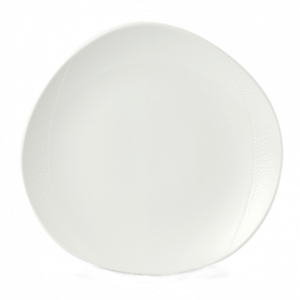Churchill Isla White Organic Round Plate 21cm 
