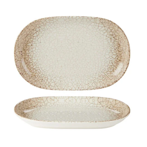 Academy Fusion Scorched Oval Platter 28 x 18cm 