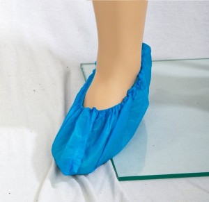 Blue Disposable Overshoes 