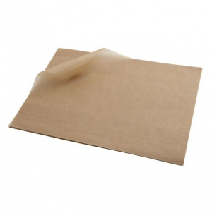 Greaseproof Paper Sheets Brown 35 x 25cm