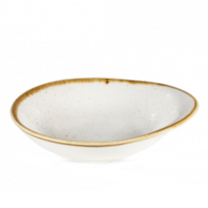 Churchill Stonecast Barley White Round Dish 18.5 x 16.8cm 