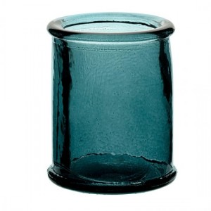 Authentico Blue Candle Holder