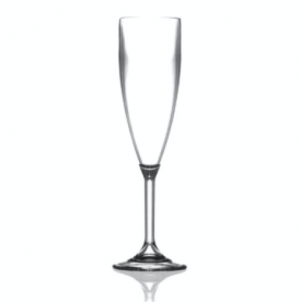 Elite Premium Polycarbonate Champagne Flutes 6.6oz / 187ml 