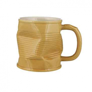 Squashed Tin Can Mug Caramel 7.75oz / 22cl 