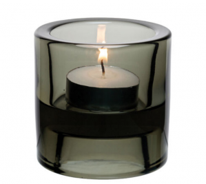 Black Double Ended Candle  Holder 