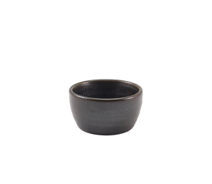 Terra Porcelain Cinder Black Ramekins 6.7 x 3.6cm