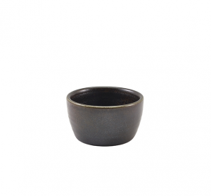 Terra Porcelain Cinder Black Ramekin 7.8 x 4.3cm