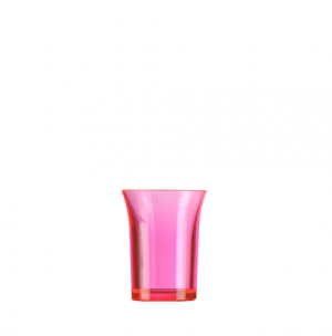 Econ Neon Red Reusable Polystyrene Shot Glasses CE 25ml