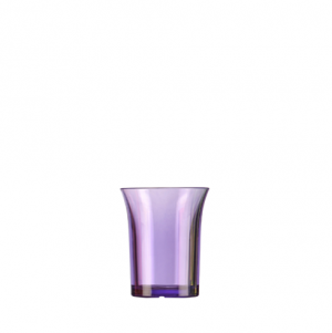 Econ Neon Purple Reusable Polystyrene Shot Glasses CE 25ml 