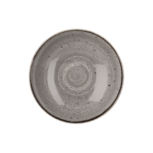 Churchill Stonecast Peppercorn Grey Coupe Bowl 18.2cm