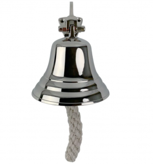 Chrome Last Orders Bell 4inch