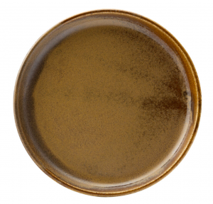 Murra Toffee Walled Plate 7inch / 17.5cm 