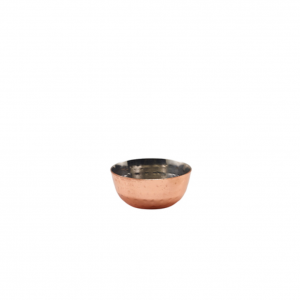 Genware Copper Plated Mini Hammered Bowl 57ml / 2oz