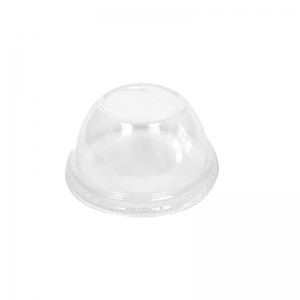 Domed rPET Lid for 4oz Go-Chill Ice Cream Tub 
