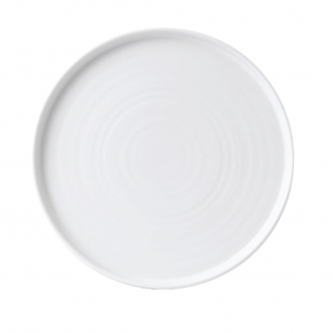 Churchill Chefs' Walled Plate White 26cm