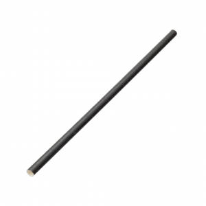 Paper Black Cocktail Straw 5.5Inch 