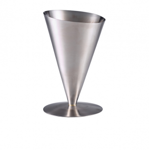 Genware Stainless Steel Serving Cone 