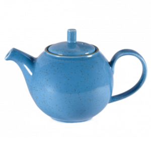Churchill Stonecast Cornflower Blue Tea Pot 42.6cl / 15oz