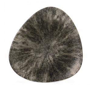 Churchill Studio Prints Stone Quartz Black Triangle Plate 19.2cm