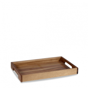  Churchill Alchemy Buffetscape Wood Handled Tray 39.7 x 25.8cm