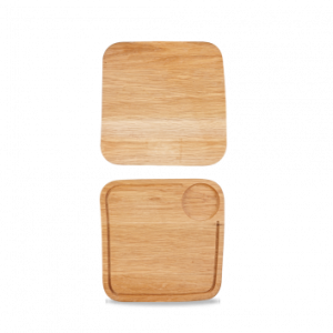 Art de Cuisine Medium Square Oak Board 25.5 x 25.5cm