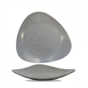 Churchill Alchemy Melamine Lotus Platter Granite 35 x 32.5cm