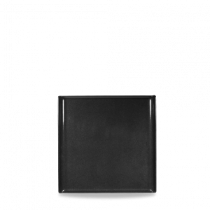 Churchill Alchemy Square Melamine Buffet Tray Black 30.3 x 30.3cm