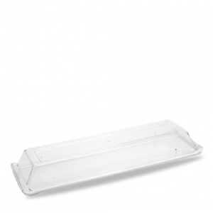 These Churchill Alchemy Polycarbonate Rectangular Buffet Covers are perfect for hospitality, working lunches and conference catering to keep the food looking and tasting fresh.