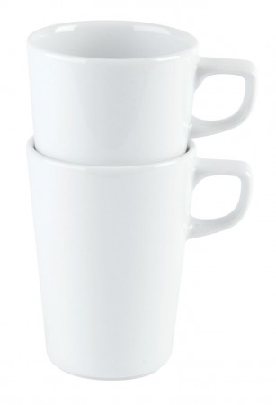 Porcelite White Conical Stacking Mug 12oz / 34cl 