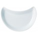 Royal Genware White Porcelain Crescent Salad Dish 20cm