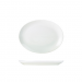 Royal Genware Porcelain Classic Oval Plates White 21cm