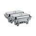 Stainless Steel Twin Pack 1/1 Economy Chafing Dish
