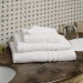 Mitre Essentials Capri Bath Sheet White 1000 x 1500mm