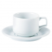 Porcelite White Stacking Cups 7oz / 20cl 